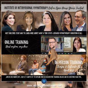 Institute of Hypnotherapy Online Open House